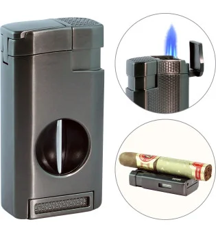 adorini Triple Jet -sytytin V-leikkaus Gun musta