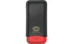 Partagas Series -nahkakotelo, musta ja punainen, kultaisella logolla