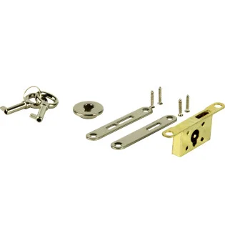Humidor Swing bolt Lock Set, hopea
