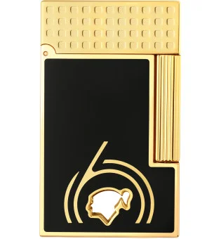 S.T. Dupont Ligne 2 Sytytin Cohiba 60 musta ja kultainen 016472N