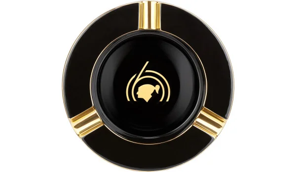 S.T. Dupont XL Ashtray Cohiba 60 musta ja kultainen 006472