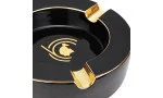 S.T. Dupont XL Ashtray Cohiba 60 musta ja kultainen 006472