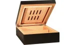 BigSmoke Humidor Mini Black, sisältää Boveda-paketin 72%