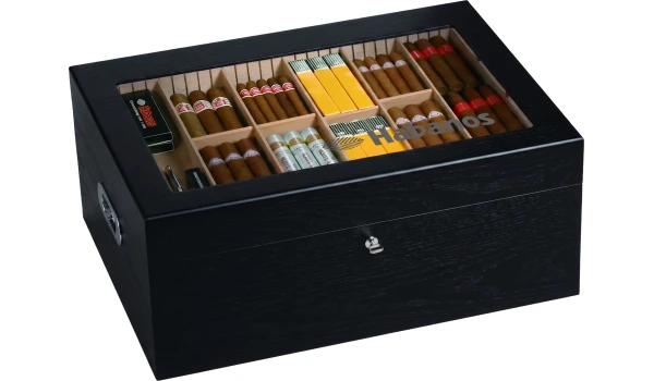 Habanos Gastronomy Humidor Silk Black kuva 6