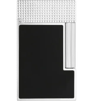 S.T. Dupont Ligne 2 -sytytin, palladium ja mattamusta, C16602N