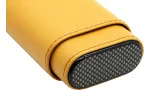 Cigar Leather Case Yellow / Carbon kuva 8
