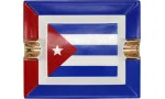 Ceramic Cigar Ashtray Cuban Flag kuva 3