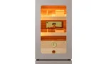adorini Humidor Lumina Grande Deluxe vaaleanharmaa
