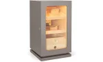 adorini Humidor Lumina Grande Deluxe vaaleanharmaa