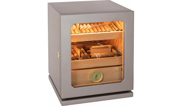 adorini Humidor Lumina Medium Deluxe vaaleanharmaa