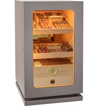 adorini-humidori Lumina Grande Deluxe vaaleanharmaa
