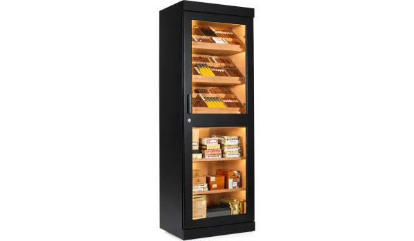 adorini Roma elektroninen humidorikaappi musta kuva 5